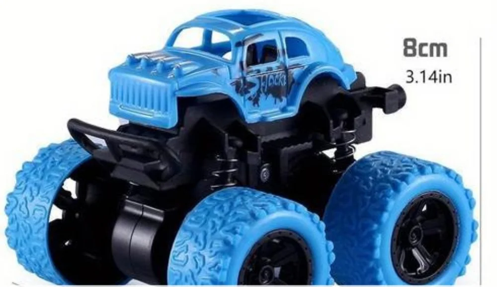 Blue High- Performance Car